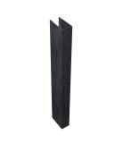 Стойка Texas для калиток и ворот 0,45 Print Premium Grey Wood TwinColor (1,8м) Центр Кровли
