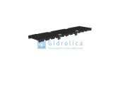 Решетка водоприемная Gidrolica VS LINE DN100.13.50 - чугунная ВЧ, с крепежом, кл. С250 (210352) Центр Кровли