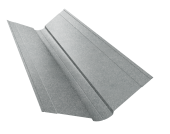 Планка ендовы верхней фигурной 150x150 0,5 Zn (2м) Центр Кровли