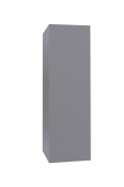 Кожух прямой д1540/ш850/в1430 0,5 Satin с пленкой RAL 7004 сигнальный серый Центр Кровли