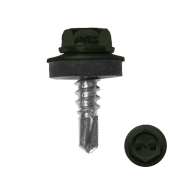 Саморез по металлу Daxmer 5,5х19 (250шт) сверло №3 RAL 6020 Центр Кровли