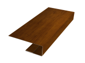 J-Профиль 12мм 0,45 Print-Double Premium Golden Wood Intense F (3м) Центр Кровли