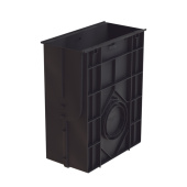 Пескоуловитель пластиковый Aquastok Norma DN200, класс нагрузки С250 500х260х670 (12055) Центр Кровли