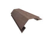 Угол внешний сложный 75х75 135 градусов 0,45 Print Elite White Wood TwinColor (3м) Центр Кровли