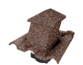 Вентилятор кровельный для композитной черепицы Metrotile HV15-15 Gallo кофе Центр Кровли