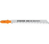 Полотно для электролобзика Stayer Professional T111C 75х3мм, по дереву, ДВП, ДСП, Т-хвостовик, HCS сталь, 2шт (15987-3_z02) Центр Кровли