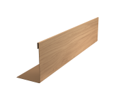 Нащельник 125 Texas 25х35 0,45 Print Elite Honey Wood TwinColor (L1,5) Центр Кровли