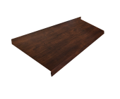 Отлив простой 200 0,45 Print-Double Premium Cherry Wood Dark F (3м) Центр Кровли