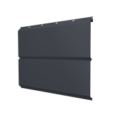 ЭкоБрус new 0,5 PurPro Matt 275 с пленкой RAL 7024 мокрый асфальт Центр Кровли