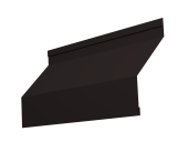 Ламель жалюзи Milan new 0,45 Drap-double TX RAL 9005 черный Центр Кровли