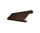 Ламель лицевая 100 забора жалюзи Texas 0,45 Print Premium Antique Wood TwinColor Центр Кровли
