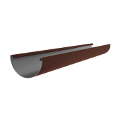 Желоб полукруглый Optima 185 мм 3м RAL 8017 Центр Кровли