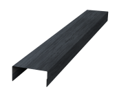 Крышка 45х20 жалюзи Texas 0,45 Print Premium Grey Wood TwinColor (2м) Центр Кровли