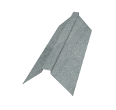 Планка конька плоского 115х30х115 0,5 Zn (3м) Центр Кровли