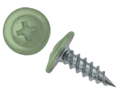 Саморез ПШ 4,2х16 (1000шт) шлиц PH2 RAL 6019 Центр Кровли