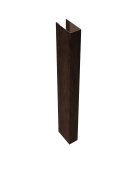 Стойка Texas для калиток и ворот 0,45 Print Premium Antique Wood TwinColor (2м) Центр Кровли