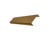 Ламель обратная 100 забора жалюзи Texas 0,45 Print Elite Honey Wood TwinColor Центр Кровли