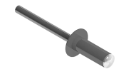 Заклёпка вытяжная Daxmer 3,2х8 (1000шт) алюм/сталь (короб) Центр Кровли
