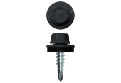Саморез по металлу Daxmer 4,8х19 RAL 7024 (250) сверло №2 Центр Кровли