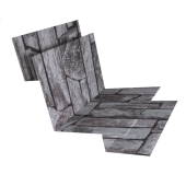 Угол внутренний сложный 90 град. 0,45 Print Elite Fine Stone TwinColor (2м) Центр Кровли