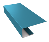 J-Профиль 18мм 0,45 Drap TX RAL 5024 пастельно-синий (3м) Центр Кровли