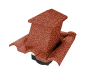 Вентилятор кровельный для композитной черепицы Metrotile HV15-15 Gallo скарлет Центр Кровли