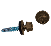 Саморез по металлу Daxmer 5,5х25 (250шт) сверло №3 RAL 1036 Центр Кровли