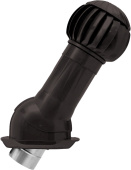 Комплект вентиляционный Gervent Twister для кровли Каскад изолированный 150/160мм темно-коричневый Центр Кровли