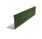 Нащельник 150 Texas 25х350,5 Satin Matt TX RAL 6020 хромовая зелень (L1,5) Центр Кровли