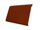 Вертикаль 0,2 classic 0,5 Satin с пленкой RAL 3009 оксидно-красный Центр Кровли