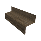 Отлив межэтажный 45 0,45 Print Elite Nordic Wood TwinColor (2м) Центр Кровли