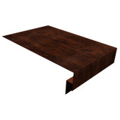 Планка околооконная сложная 250х50х18 (j-фаска) 0,45 Print Elite Cherry Wood TwinColor (3м) Центр Кровли