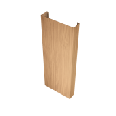 Полустолб для С8,С10 0,45 Print Elite с пленкой Honey Wood TwinColor (L3,0) Центр Кровли