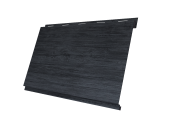 Софит Вертикаль 0,2 Grand Line classic 0,45 Print Premium с пленкой Grey Wood TwinColor Центр Кровли