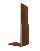 Планка приемная оконная 0,45 Print-Double Premium Golden Wood Fresh (3м) Центр Кровли