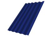 Профнастил НС35R 0,45 PE RAL 5002 ультрамариново-синий Центр Кровли