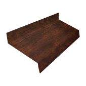 Отлив простой 70 0,45 Print Premium Cherry Wood Dark FTC (3м) Центр Кровли
