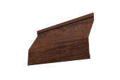 Ламель забора жалюзи Milan Slim 0,45 Print Premium Cherry Wood Fresh TwinColor Центр Кровли