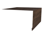 Планка околооконная простая 250х50 0,45 Print-Double Premium Antique Wood (3м) Центр Кровли