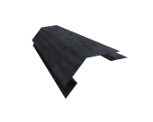 Угол внешний сложный 75х75 135 градусов 0,45 Print Premium Grey Wood TwinColor (3м) Центр Кровли