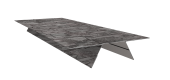 Планка стыковочная составная верхняя 0,45 Print Elite Fine Stone TwinColor (3м) Центр Кровли