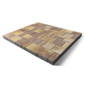 Плитка тротуарная Старый Город Ландхаус ColorMix Степь h60 80х160,160х160,240х160 Центр Кровли