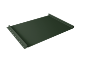 Кликфальц Grand Line 0,5 Satin Matt TX с пленкой на замках RAL 6020 хромовая зелень Центр Кровли