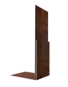 Планка приемная оконная 0,4 Print Premium Cherry Wood Fresh TwinColor (3м) Центр Кровли