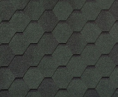 Черепица гибкая RoofShield Фемили Эко Лайт Стандарт зеленый с оттенением Центр Кровли