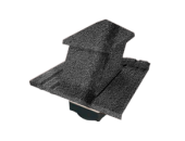 Вентилятор кровельный для композитной черепицы Metrotile HV15-15 MetroShake 2 рустик Центр Кровли