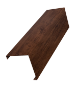 Декоративная накладка на столб универсальная угловая 60х60 для забора жалюзи 0,45 Print Premium Cherry Wood Fresh TwinColor (1,8м) Центр Кровли