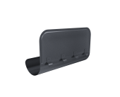 Ограничитель перелива Grand Line 125/90 Matte PU RAL 7024 Центр Кровли
