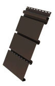 Софит Estetic Grand Line Classic со скрытой перфорацией коричневый (3,0м) Центр Кровли