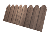 Профнастил C10A фигурный 0,45 Print Premium Almond Wood Fresh Центр Кровли